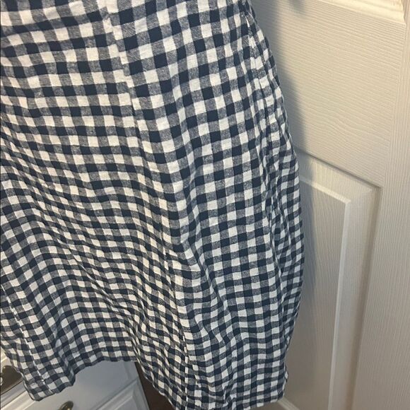 Old Navy Navy and White Plaid Dress A - Picture 4 of 5